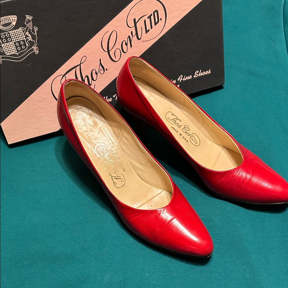Thos. Cory Red Women's Heels